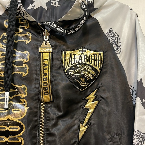 Lalabobo - Black and White Reversible Jacket - Tiger - size M - Picture 4 of 15